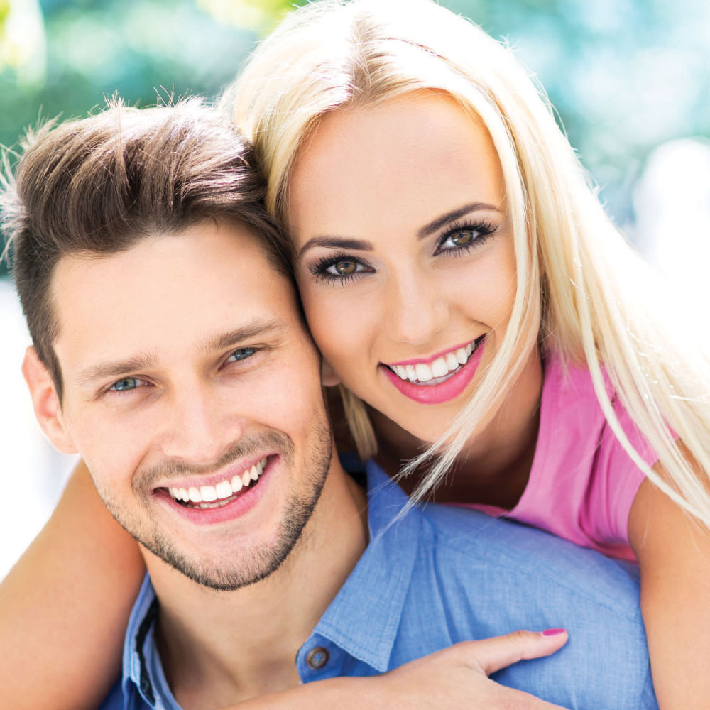 Tooth Whitening Couple